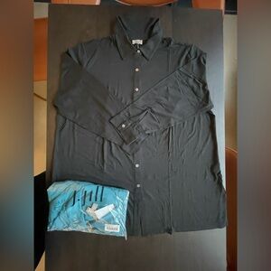 Black & Blue J.Jill Long Sleeve Button up Shirt Bundle
Size 2x